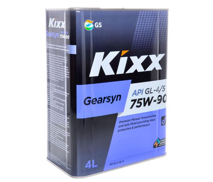 Kixx GS1131557 Transmission oil KIXX GEARSYN GL-4/5 75W-90, 4 L GS1131557