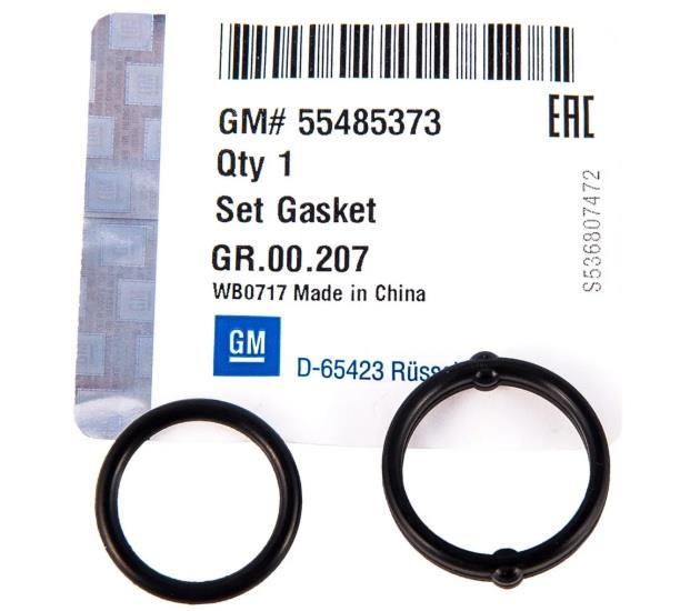 General Motors 55485373 Oil Filter Heat Exchanger Seals Kit 55485373