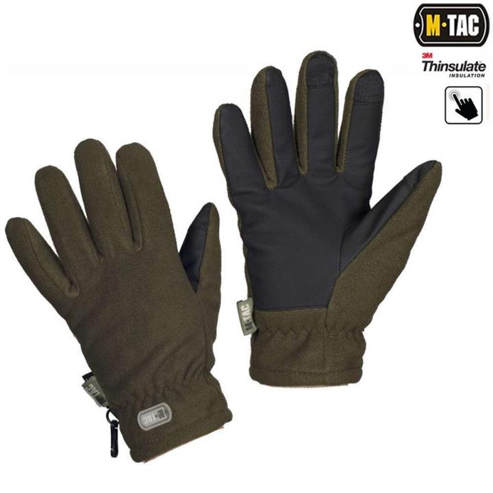 M-Tac ML90309001-L Fleece Gloves Thinsulate Olive L ML90309001L