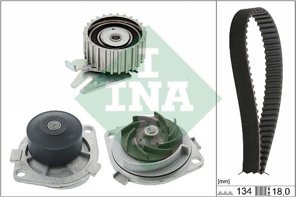 INA 530 0221 31 TIMING BELT KIT WITH WATER PUMP 530022131