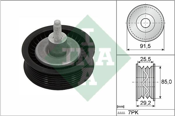 INA 532 0909 10 Idler Pulley 532090910