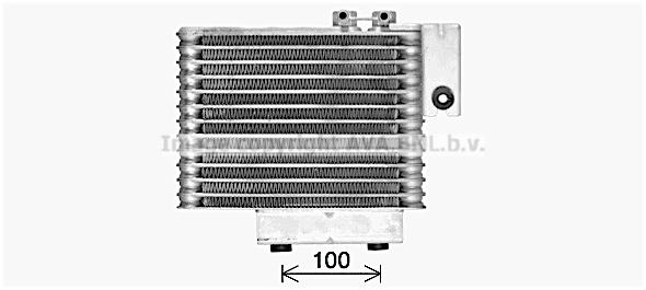 AVA HY3471 Oil Cooler, engine oil HY3471