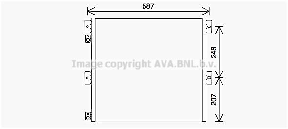 Distributor condenser Renault: RE5126 AVA Condenser