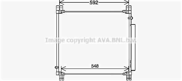 AVA TO5749D Condenser TO5749D