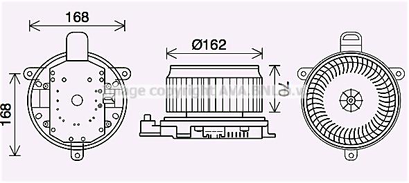 AVA TO8740 Electric motor TO8740