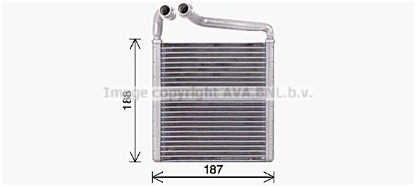AVA VN6416 Heat Exchanger, interior heating VN6416