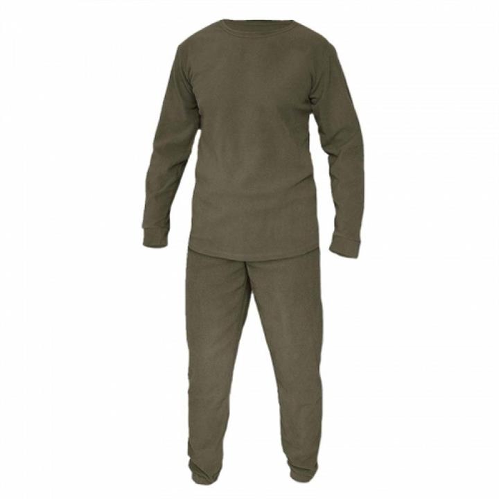 Pancer Protection 2592266-42 Fleece thermal underwear, olive size 42 259226642