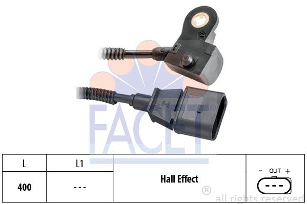 Facet 9.0794 Camshaft position sensor 90794