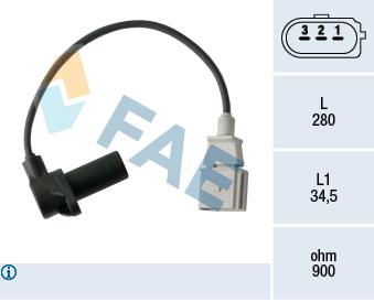 FAE 79479 Crankshaft position sensor 79479