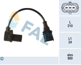 FAE 79481 Crankshaft position sensor 79481