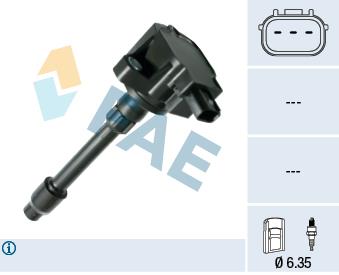 FAE 80405 Ignition coil 80405