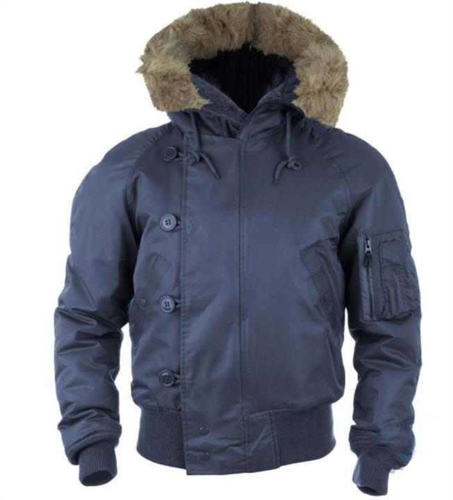 Mil-tec 10410003-S Winter flight jacket №2B Alaska Navy, S 10410003S
