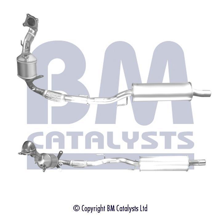 BM Catalysts BM92092H Catalytic Converter BM92092H