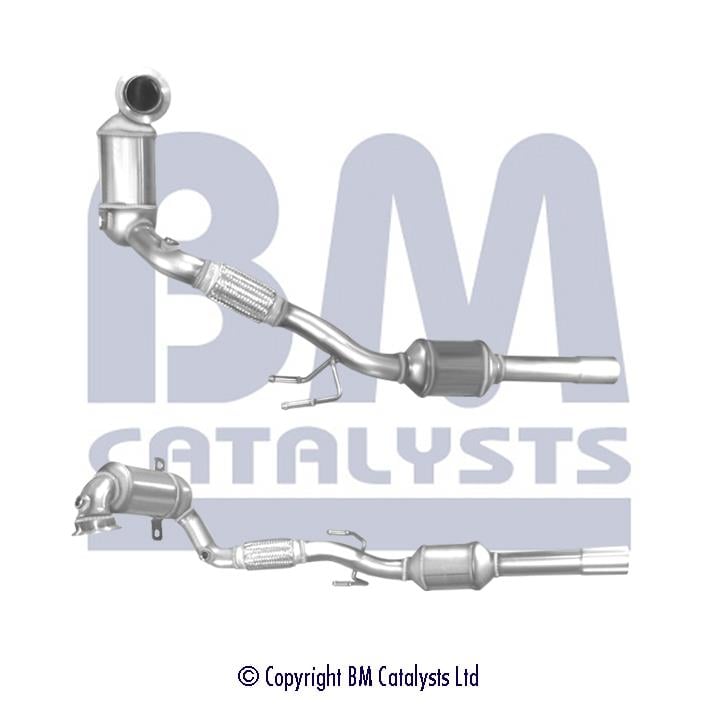 BM Catalysts FK92186 Exhaust gas mounting kit FK92186