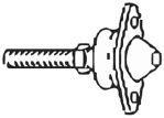 Frap F123 Front upper arm ball joint F123