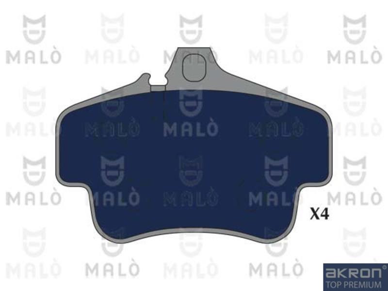 Malo 1051239 Brake Pad Set, disc brake 1051239