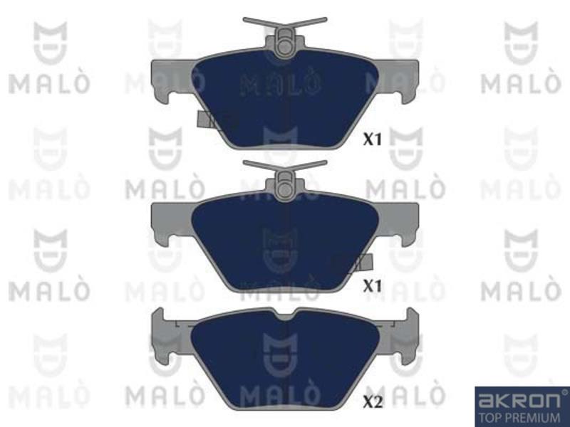 Malo 1051255 Brake Pad Set, disc brake 1051255