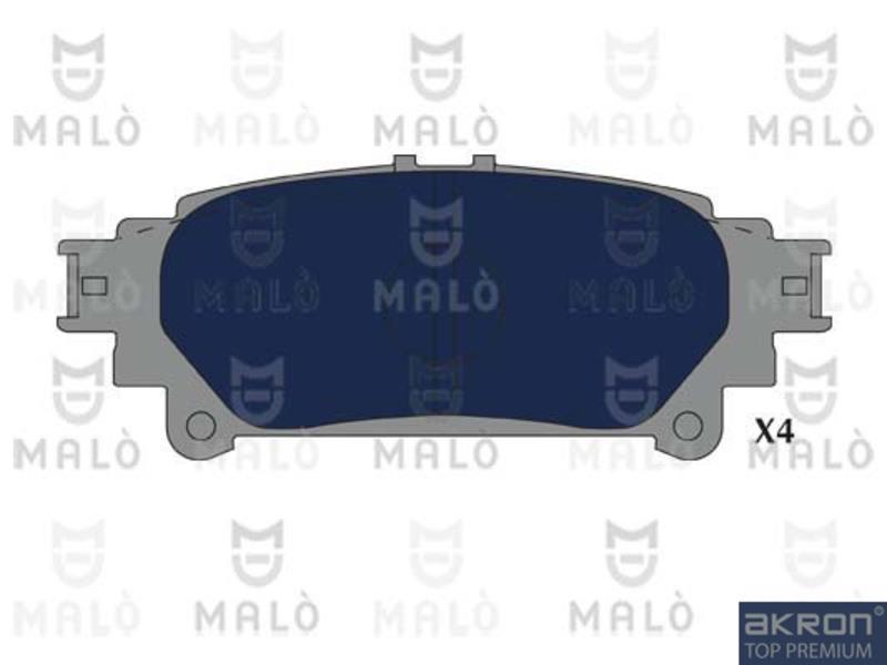 Malo 1051257 Brake Pad Set, disc brake 1051257