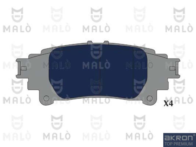 Malo 1051258 Brake Pad Set, disc brake 1051258