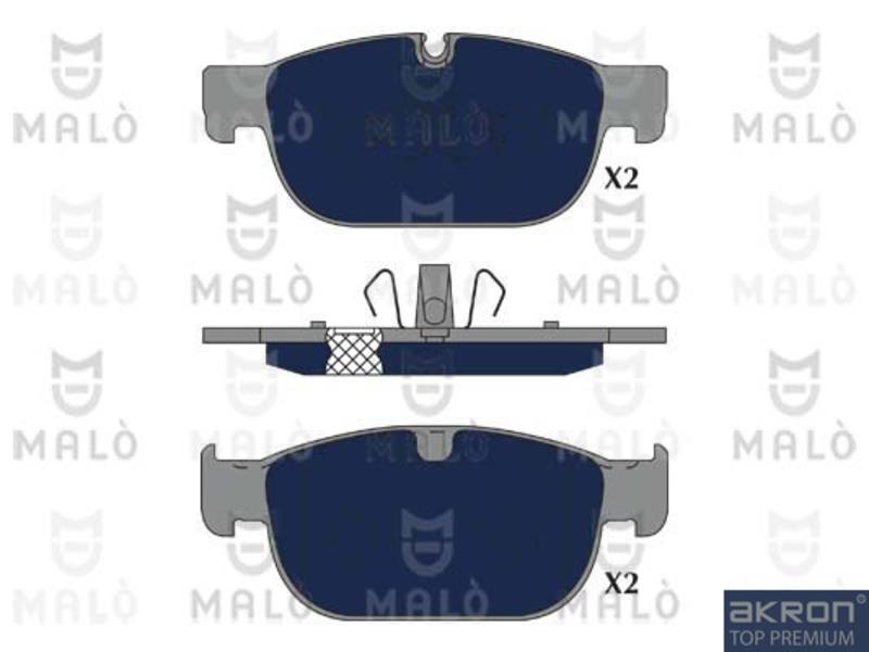 Malo 1051261 Brake Pad Set, disc brake 1051261