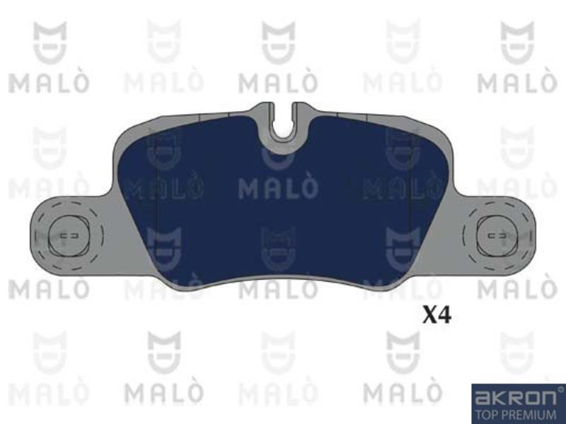 Malo 1051266 Brake Pad Set, disc brake 1051266