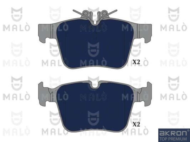 Malo 1051275 Brake Pad Set, disc brake 1051275