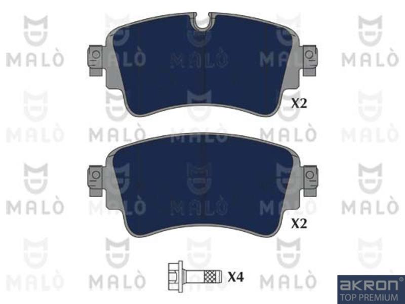 Malo 1051279 Brake Pad Set, disc brake 1051279