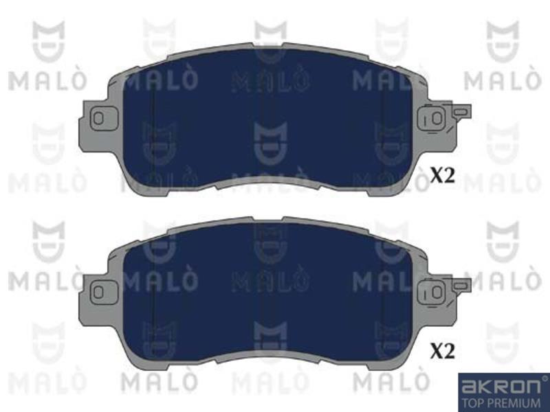 Malo 1051287 Brake Pad Set, disc brake 1051287