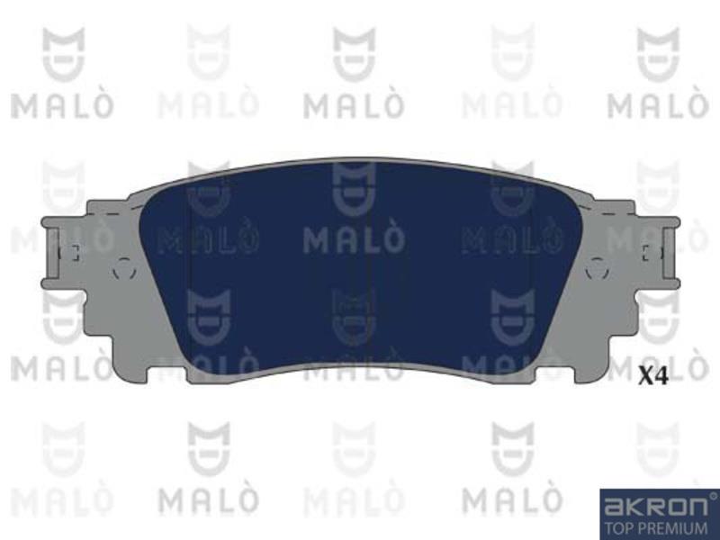 Malo 1051291 Brake Pad Set, disc brake 1051291