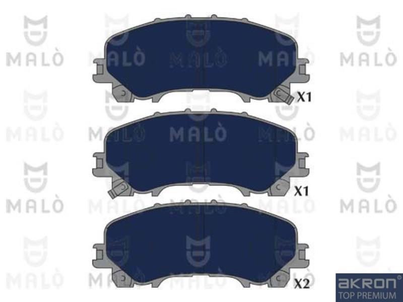 Malo 1051303 Brake Pad Set, disc brake 1051303