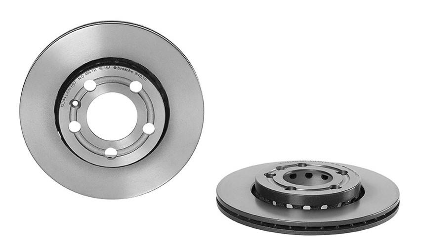 Vented brake disc, 1 pc Brembo 09.8483.11