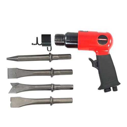Aeropro RP7621 Pneumatic hammer with a set of chisels 4 pcs. included (4500 bpm) RP7621