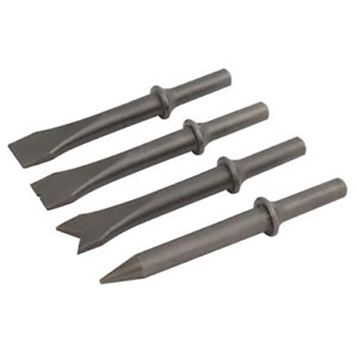 Aeropro RP7002 Set of chisels for pneumatic hammer RP7621, 4 pcs (SDS, SDS, MAX, HEX) RP7002