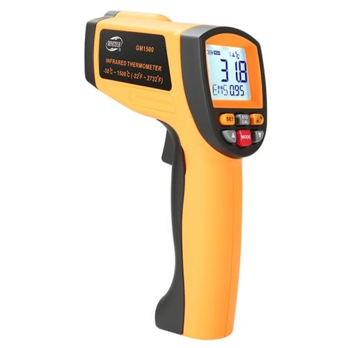 Benetech GM1500 Non-contact infrared thermometer (pyrometer) -30-1500 ° C, 50: 1, EMS 0.1-1 GM1500