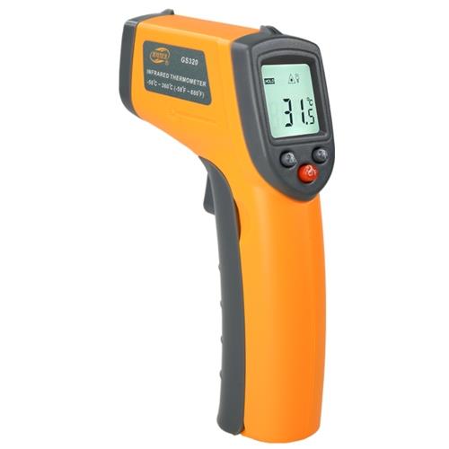 Benetech GM320 Non-contact infrared thermometer (pyrometer) -50-400 ° C, 12: 1, EMS 0.95 GM320