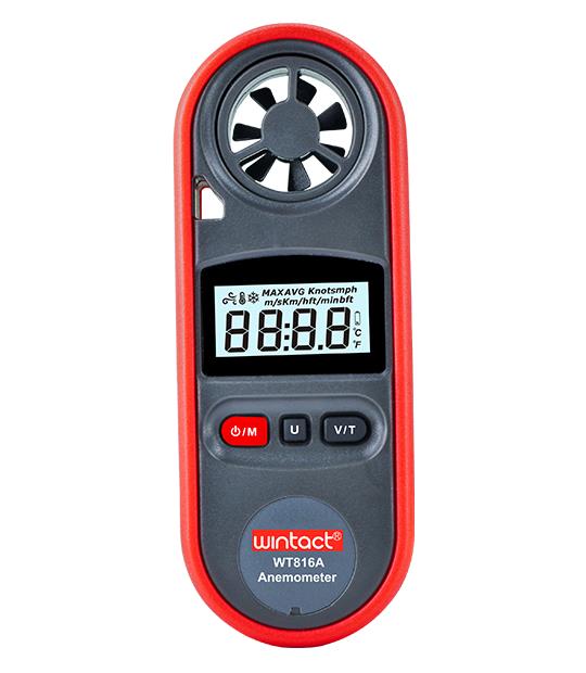 Wintact WT816A Anemometer 0.7-30m / s, -10-45 ° C WT816A