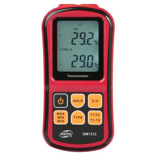 Benetech GM1312 Thermocouple Thermometer -250-1767 ° C GM1312