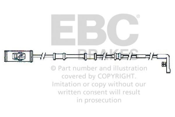 EBC EFA113 Warning contact, brake pad wear EFA113