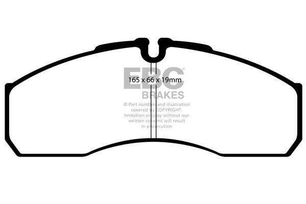 EBC DP850 Brake Pad Set, disc brake DP850