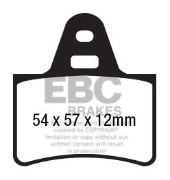 EBC DP573 Brake Pad Set, disc brake DP573