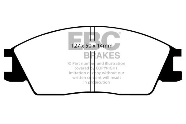 EBC DP556 Brake Pad Set, disc brake DP556