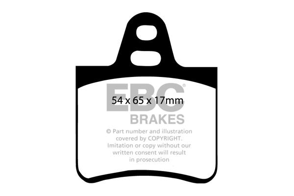 EBC DP350 Brake Pad Set, disc brake DP350