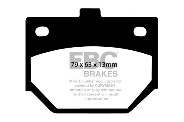 EBC DP329 Brake Pad Set, disc brake DP329