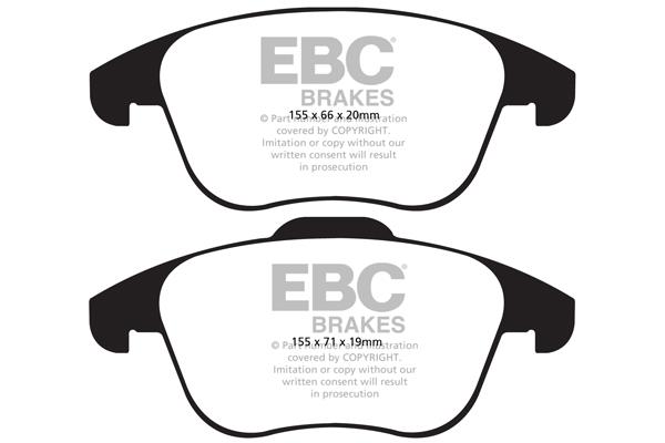 EBC DP1997 Brake Pad Set, disc brake DP1997
