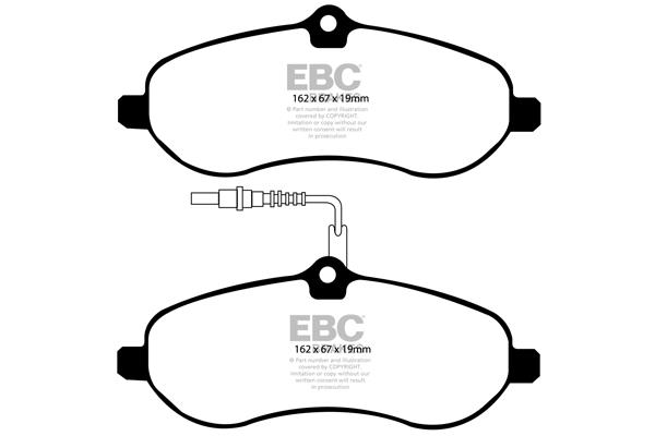 EBC DP1970 Brake Pad Set, disc brake DP1970