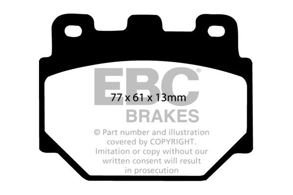 EBC DP195 Brake Pad Set, disc brake DP195