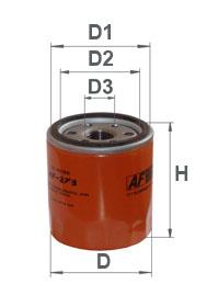 Alpha Filter AF 273 Oil Filter AF273