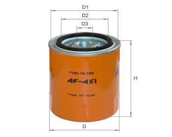 Alpha Filter AF 451 Fuel filter AF451