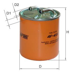 Alpha Filter AF 453 Fuel filter AF453