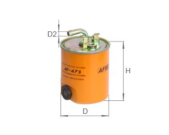 Alpha Filter AF473 Fuel filter AF473